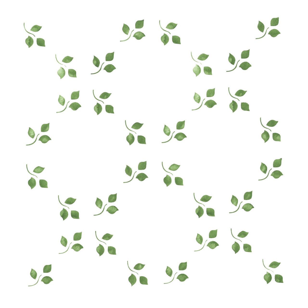 Leaf Lattice Wallpaper Wall Stencil | 1445 by Designer Stencils | Pattern Stencils | Reusable Stencils for Painting | Safe & Reusable Template for Wall Decor | Try This Stencil Instead of a Wallpaper | Easy to Use & Clean Art Stencil Pattern